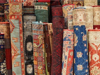 storing carpets